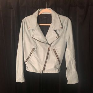 Leather Moto Jacket